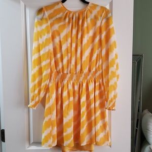 Long sleeved, short dress